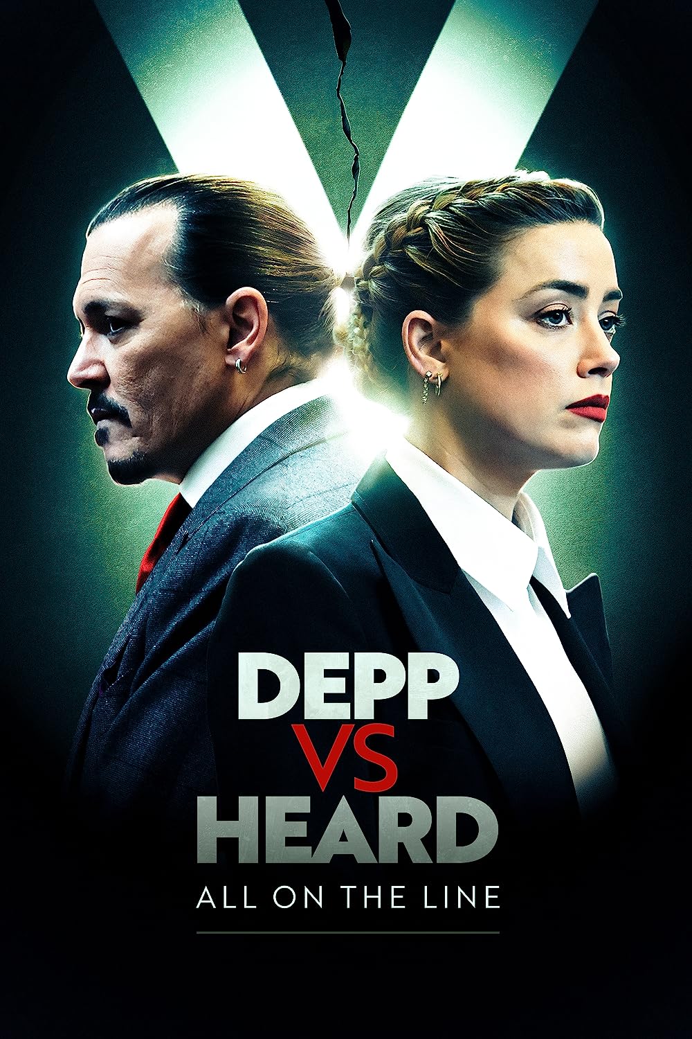 Poster del documental Depp vs. Heard