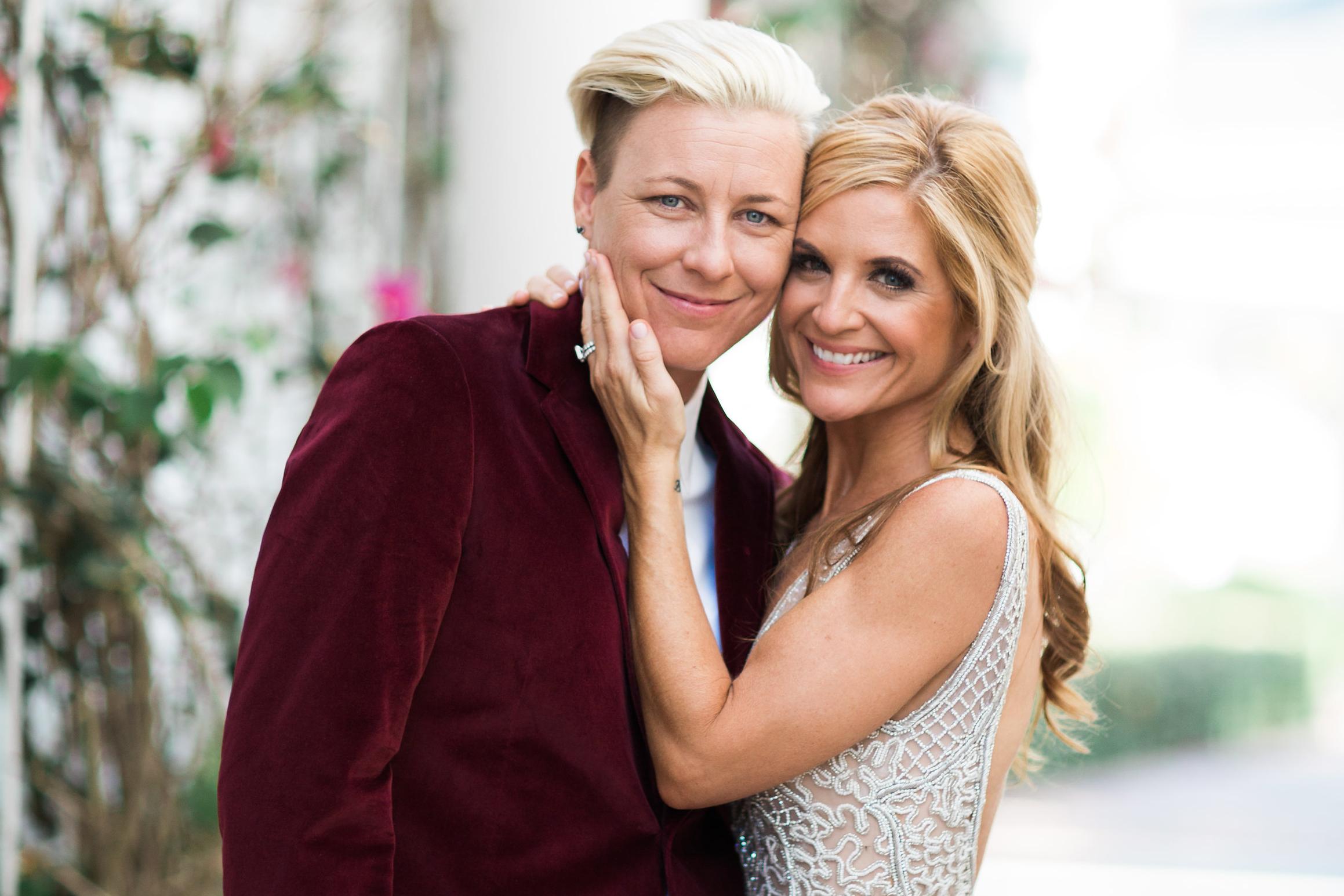 Imagen de Glennon Doyle y su esposa Abby Wambach